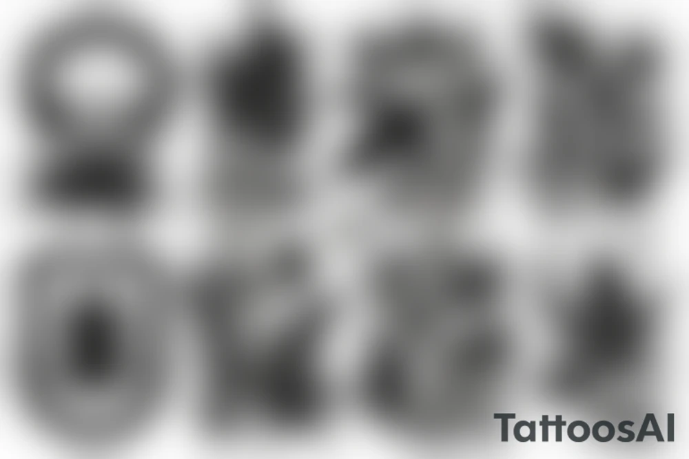 somking weed tattoo idea