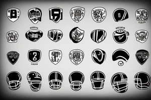 football tattoo idea