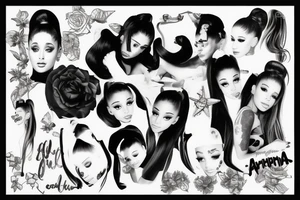 Ariana Grande songs tattoo idea
