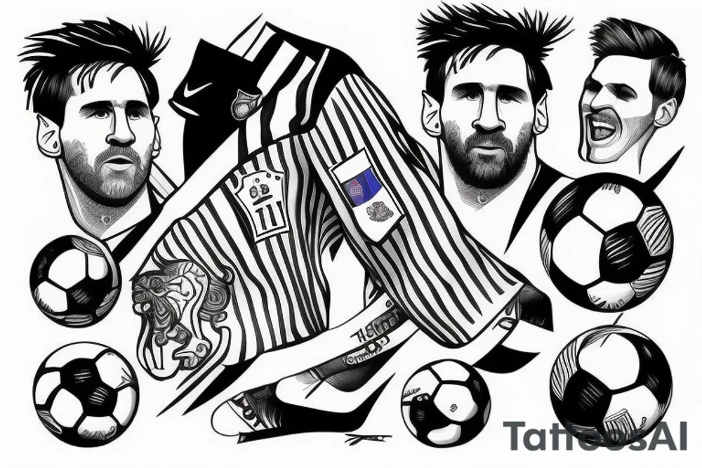 Messi worldcup tattoo idea