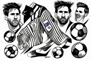 Messi worldcup tattoo idea