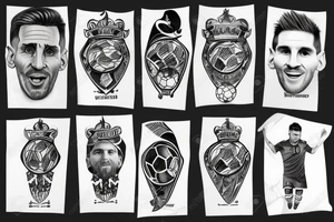 Messi worldcup tattoo idea