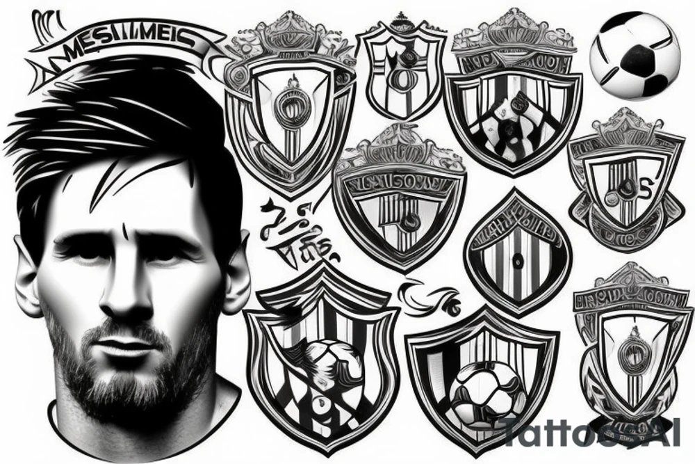 Messi worldcup tattoo idea