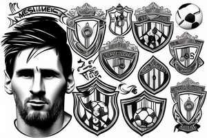 Messi worldcup tattoo idea