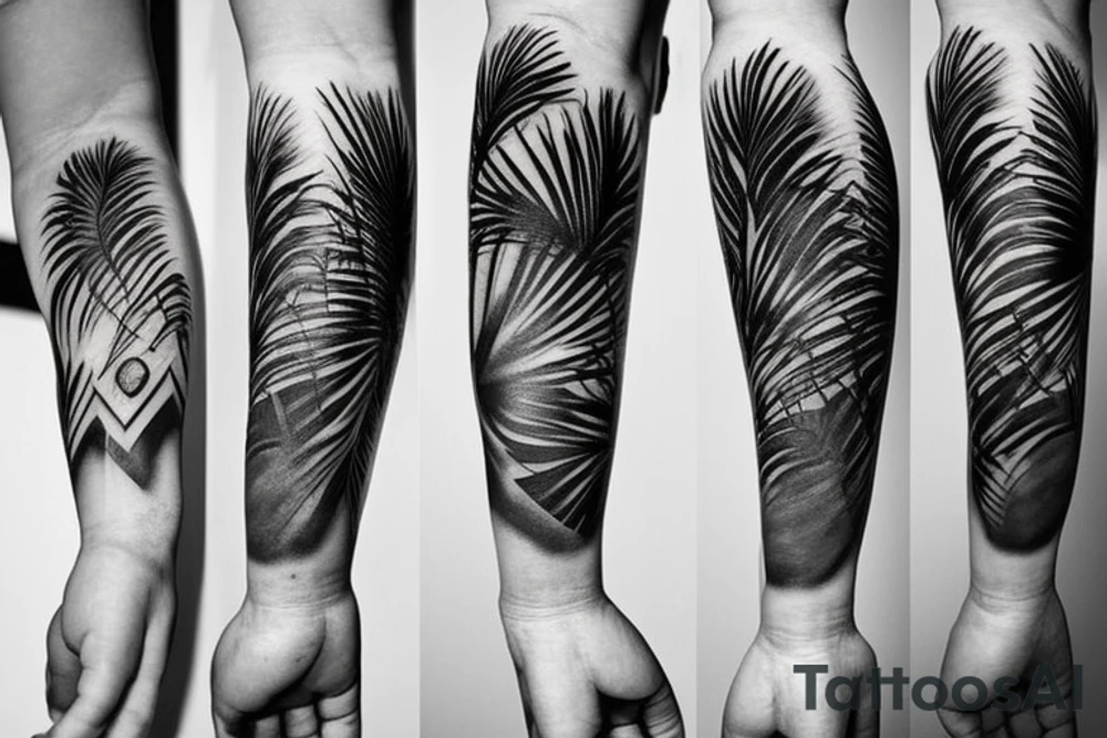 palm or arm tattoo idea