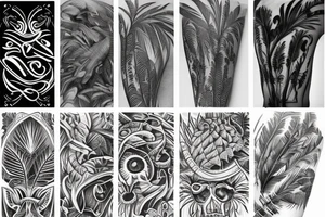 palm or arm tattoo idea