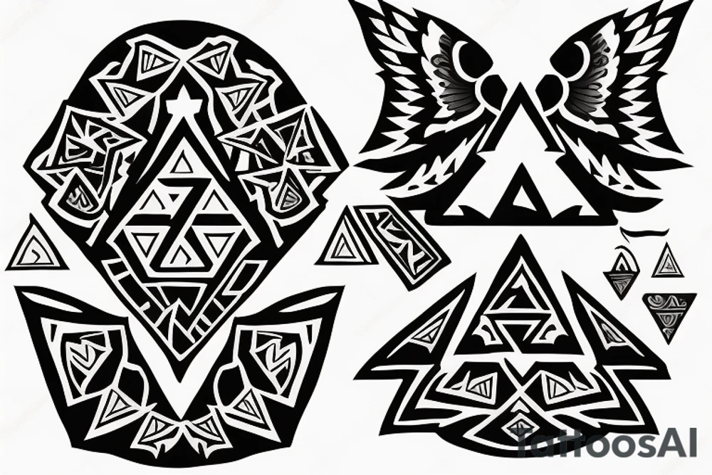 Goose Zelda triforce tattoo idea