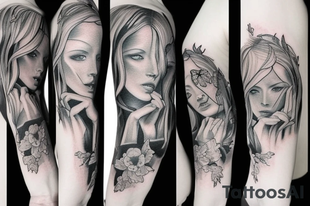 person's life getting into solitude tattoo idea