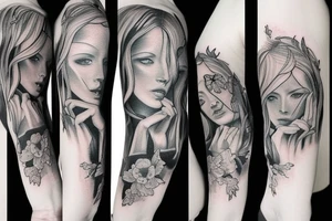 person's life getting into solitude tattoo idea