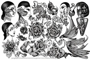 Vivek and chandana tattoo idea