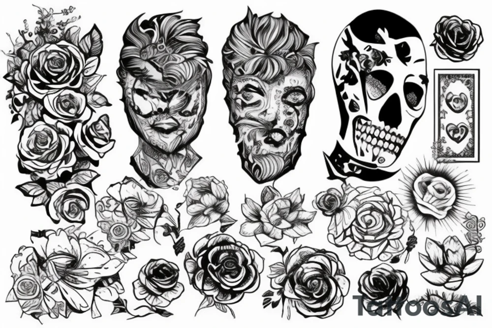 Демонические символы tattoo idea