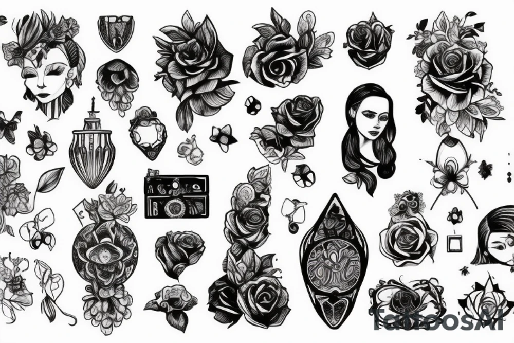Демон Сатана tattoo idea
