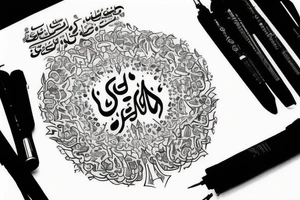 Text : Yesu Saffa
Font : Arabic tattoo idea