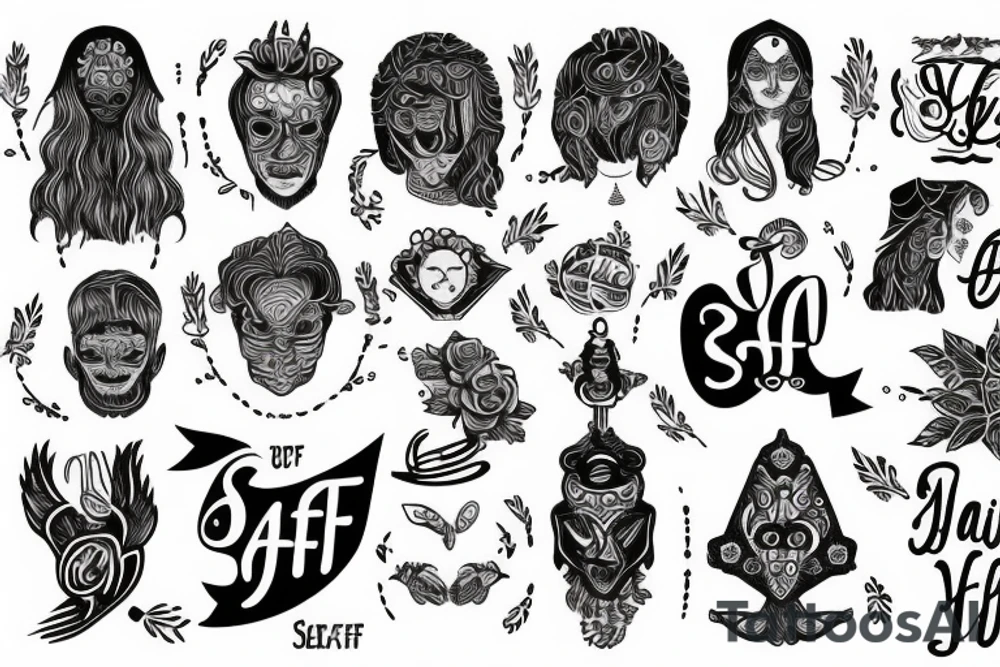 Text : Yesu Saffa tattoo idea