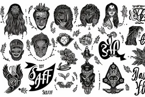 Text : Yesu Saffa tattoo idea
