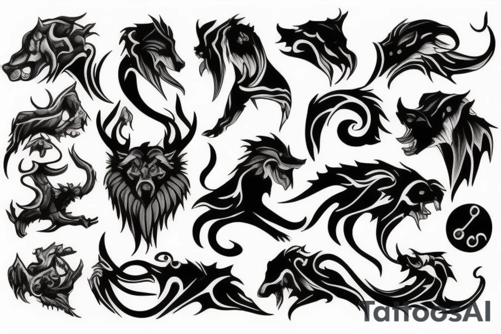 serberus tattoo idea