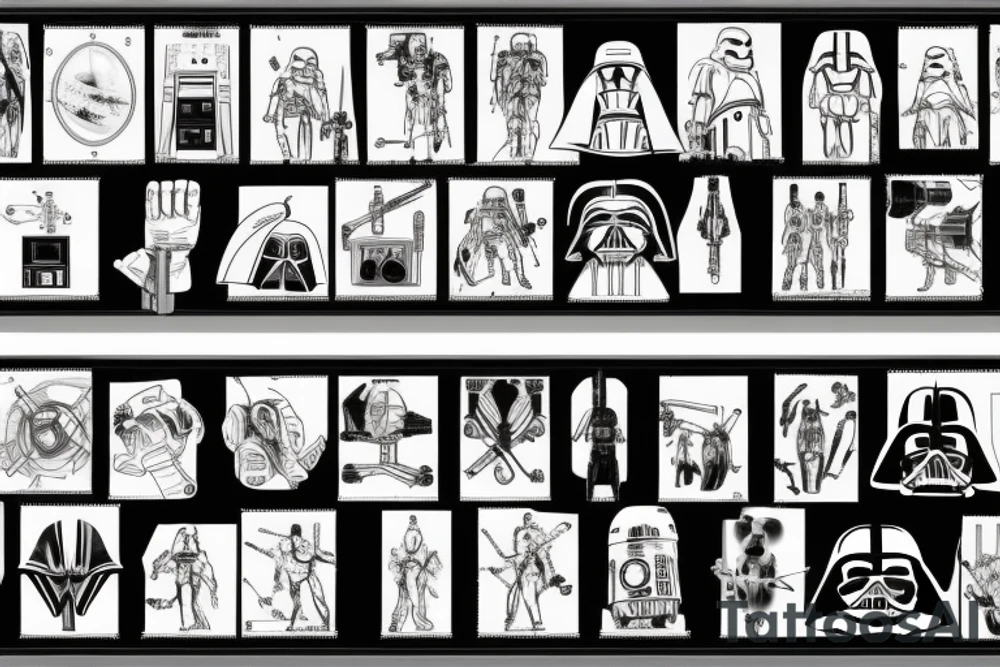 Science starwars tattoo idea