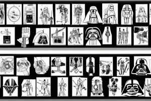 Science starwars tattoo idea