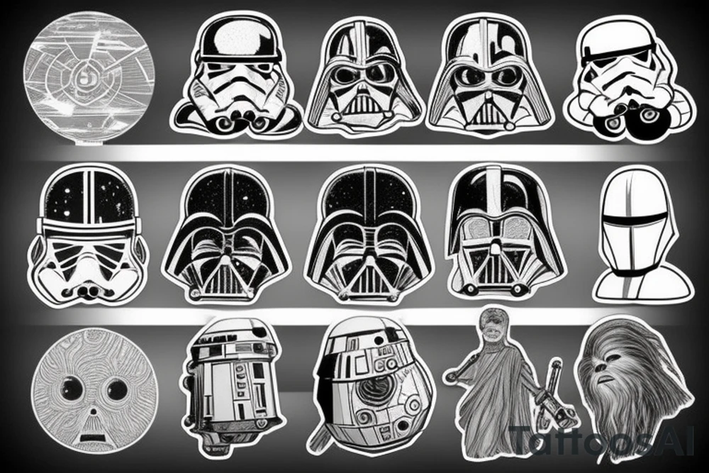Science starwars tattoo idea