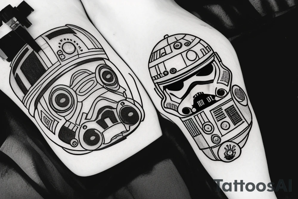 Science starwars tattoo idea