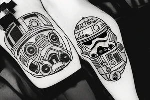 Science starwars tattoo idea