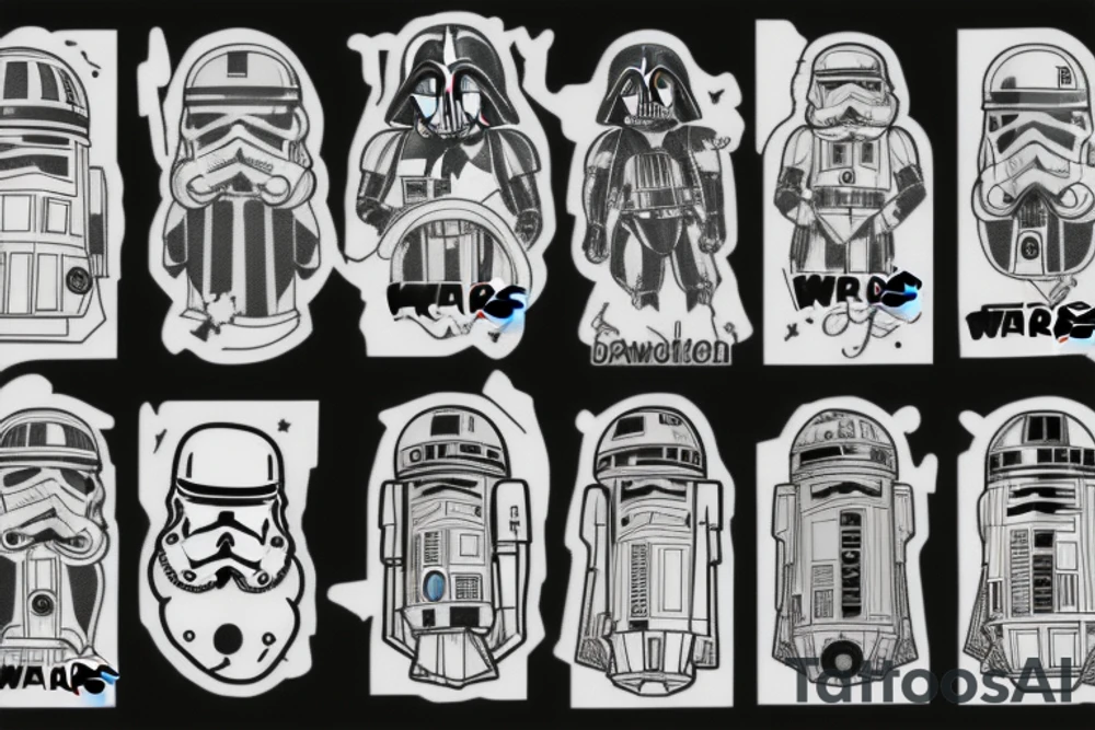 Science starwars tattoo idea