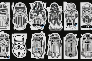 Science starwars tattoo idea