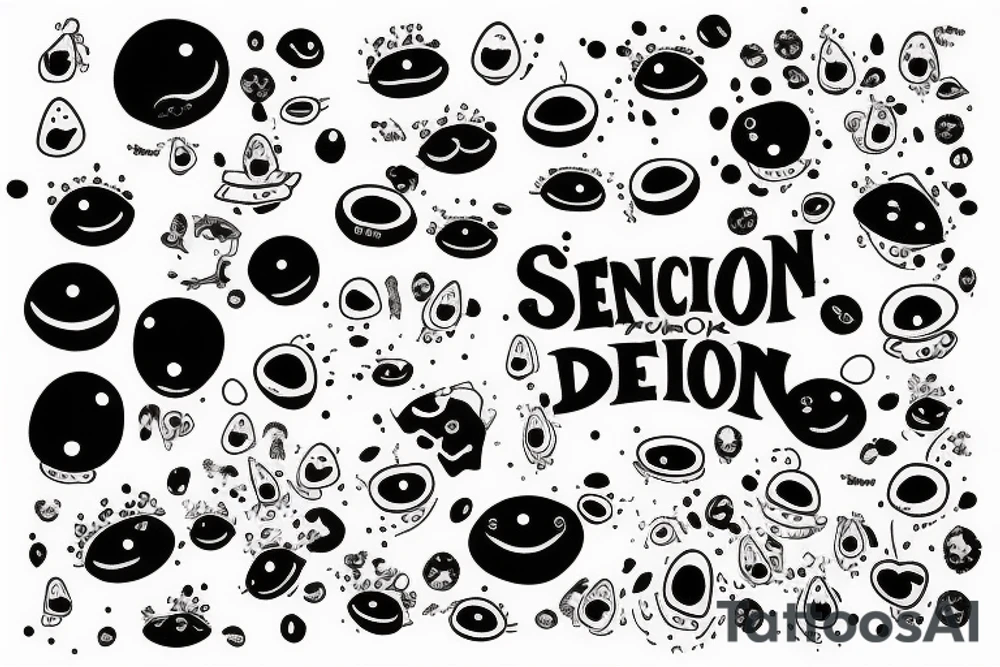 Special semicolon tattoo idea