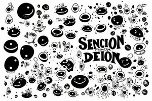 Special semicolon tattoo idea