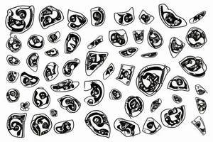 Special semicolon tattoo idea