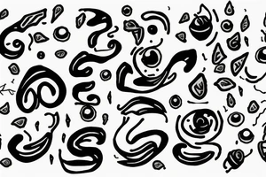 Special semicolon tattoo idea