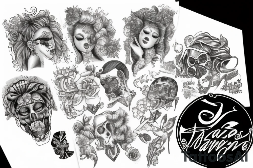 jazmines blancos tattoo idea