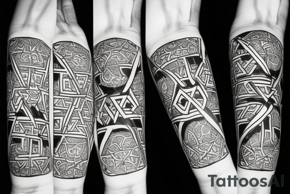 Star of David tattoo idea