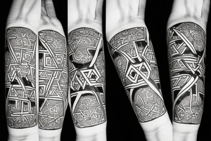 Star of David tattoo idea
