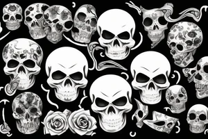Scull tattoo idea