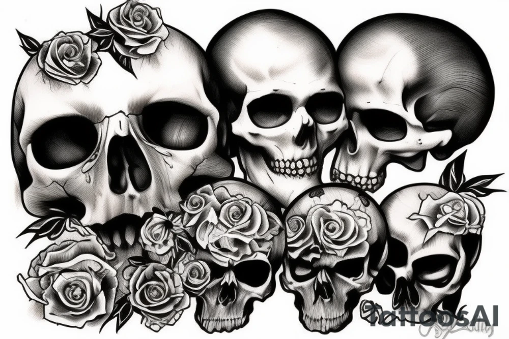 Scull tattoo idea