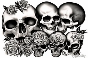Scull tattoo idea