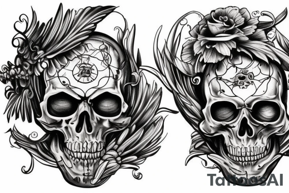 Scull tattoo idea