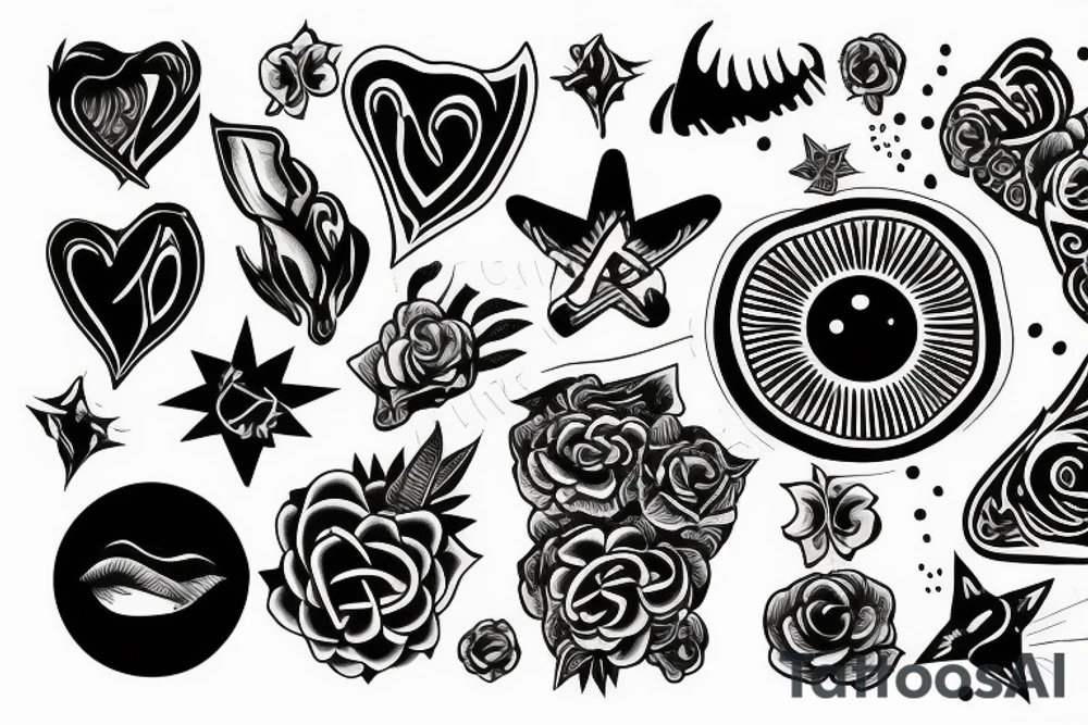 La constelación de Cáncer tattoo idea