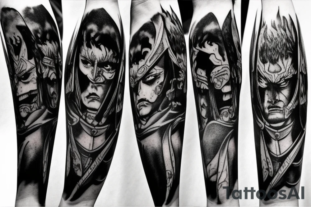berserk mark of sacrifice
dark knight tattoo idea