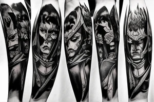 berserk mark of sacrifice
dark knight tattoo idea