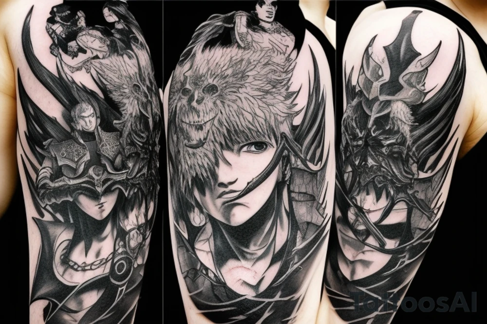 berserk mark of sacrifice
final fantasy dark knight tattoo idea