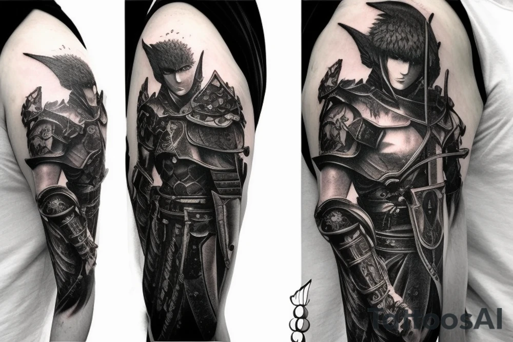 berserk mark of sacrifice
final fantasy dark knight tattoo idea