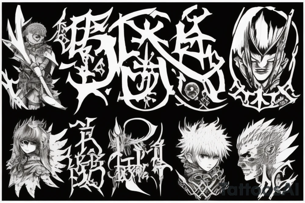 berserk mark of sacrifice
final fantasy dark knight tattoo idea