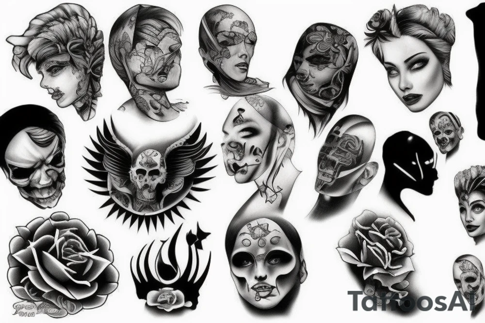 Bastardized justice tattoo idea