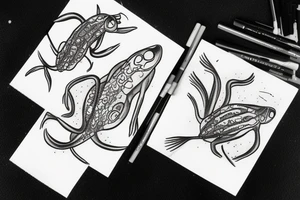 tadpole tattoo idea