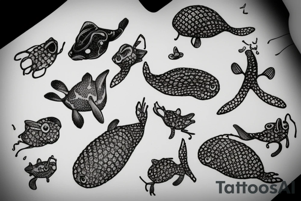 tadpole tattoo idea