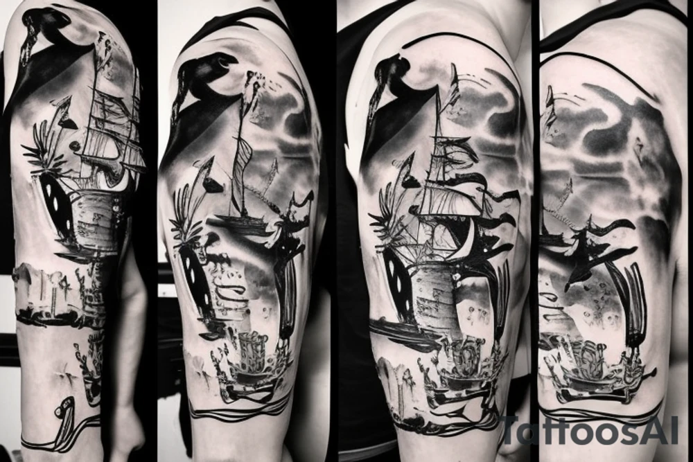 Pirates of the caribean tattoo idea