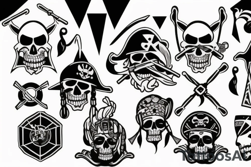 Pirates tattoo idea