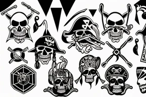 Pirates tattoo idea